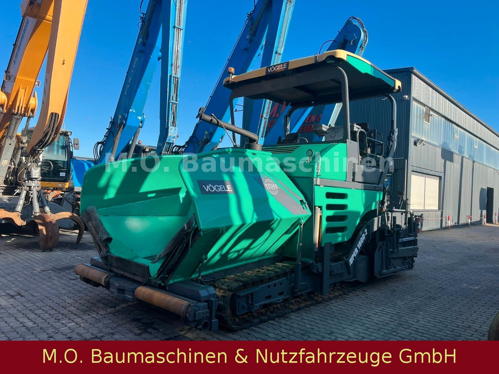 Fahrzeugabbildung Vögele Super 1800-2 / 2x Display / 2x Sensor /2x 50 cm/