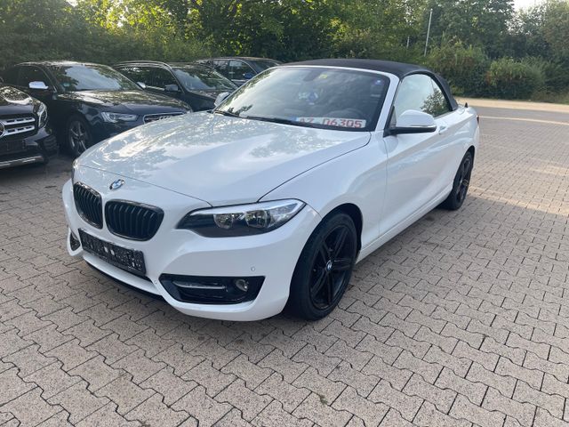 BMW 218 Baureihe 2 Cabrio 218 i Sport Line