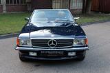 Mercedes-Benz 500SL R107 *904 Dunkelblau*Leder Dattel*Klima* - Mercedes-Benz 500 Gebrauchtwagen