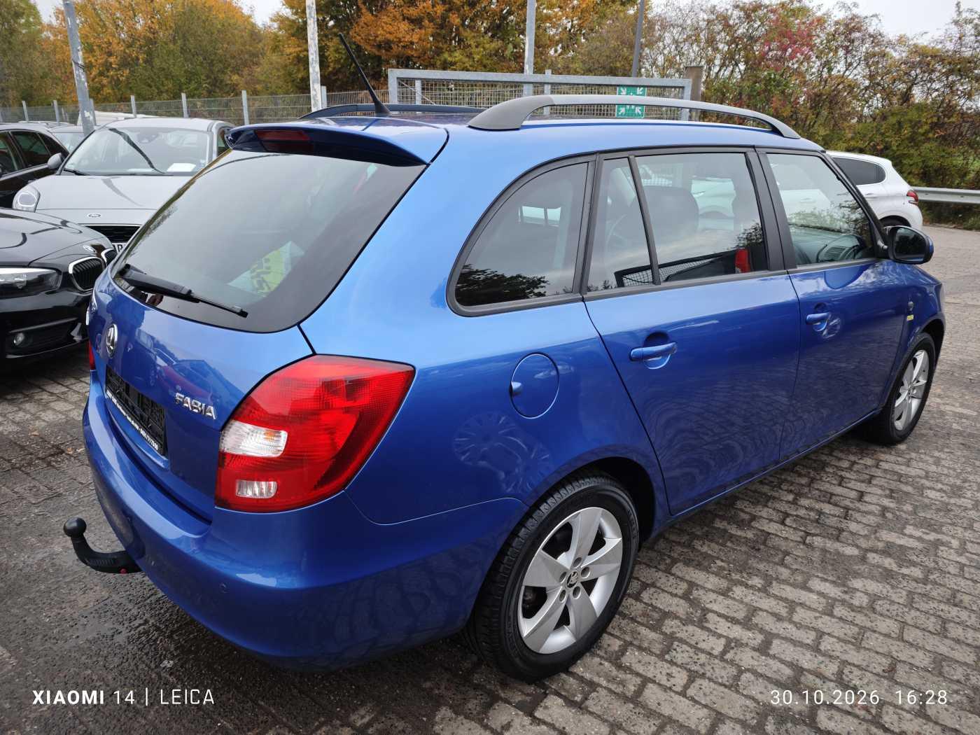 Skoda Fabia 2014 — rear view