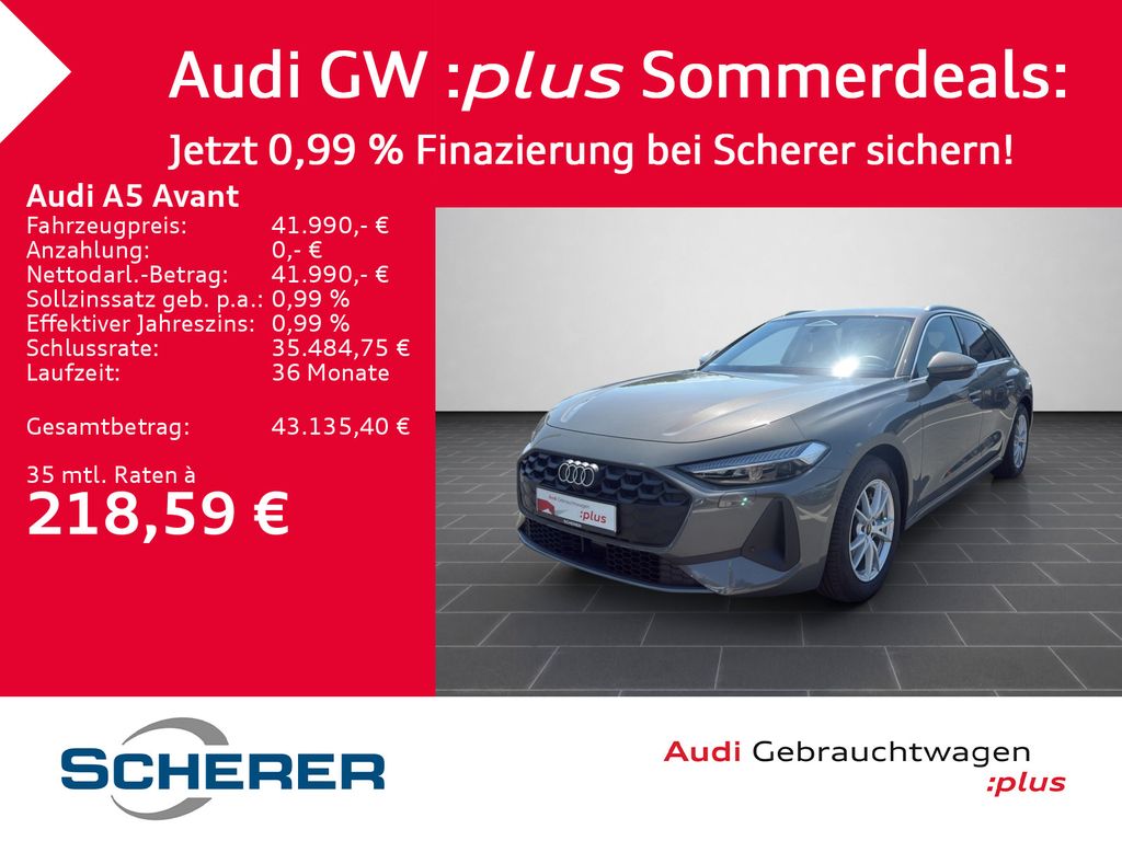 Audi A5 Avant TDI S tronic MATRIX KAMERAS ACC