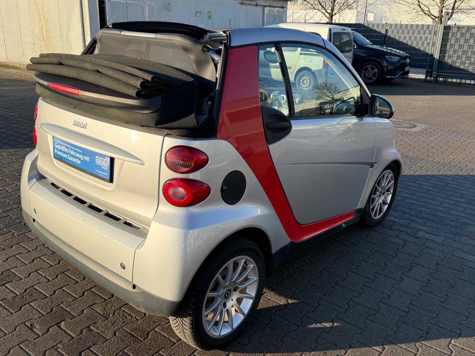 Smart ForTwo cabrio Passion- Klima- 1 Jahr Garantie
