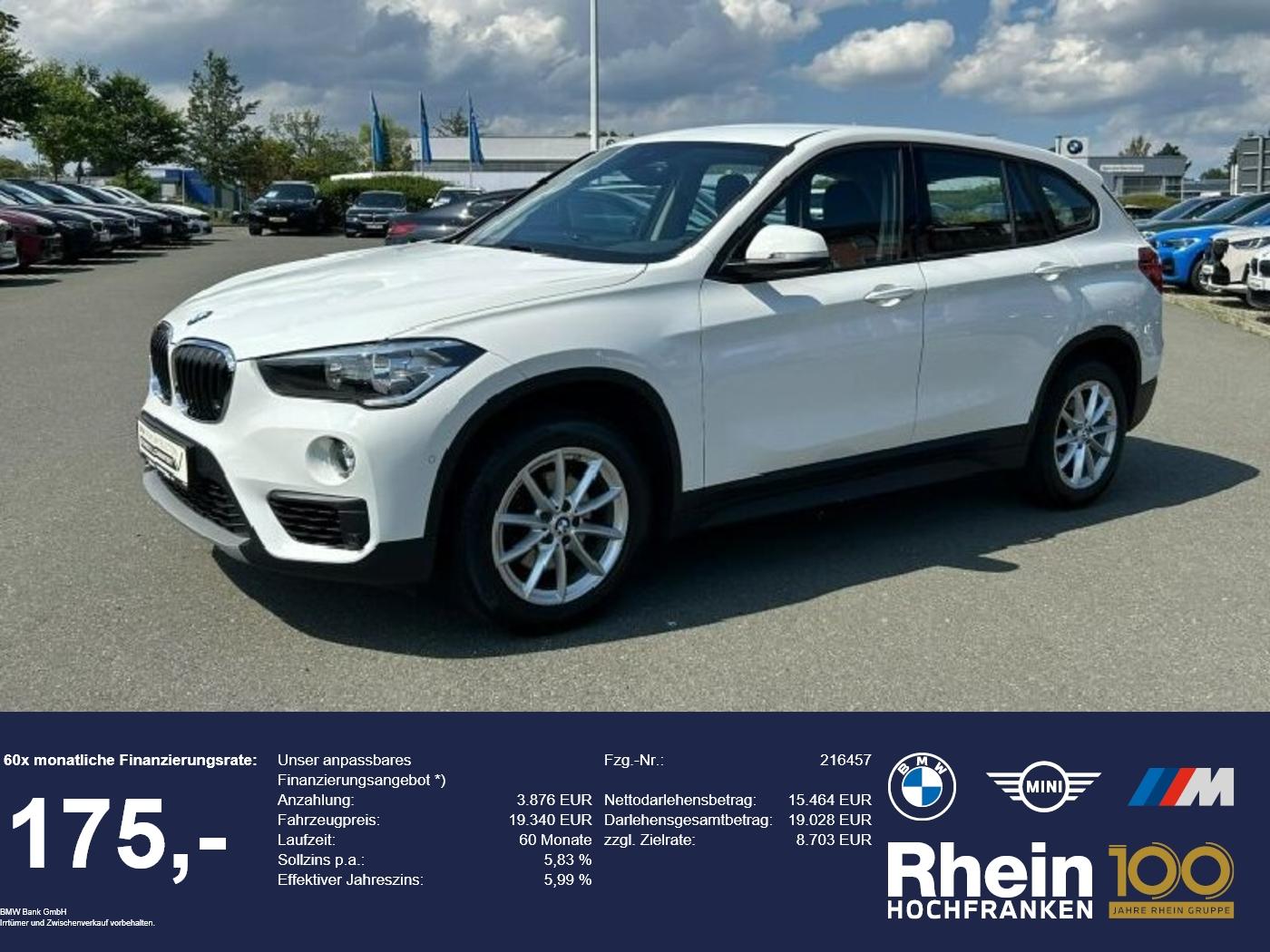 BMW X1 sDrive18d Advantage NAVI AHK RFK SHZ PARKASS