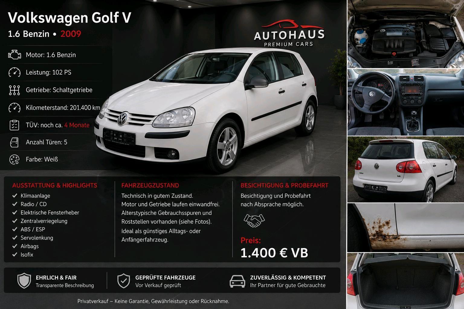 Volkswagen Golf, 2009
