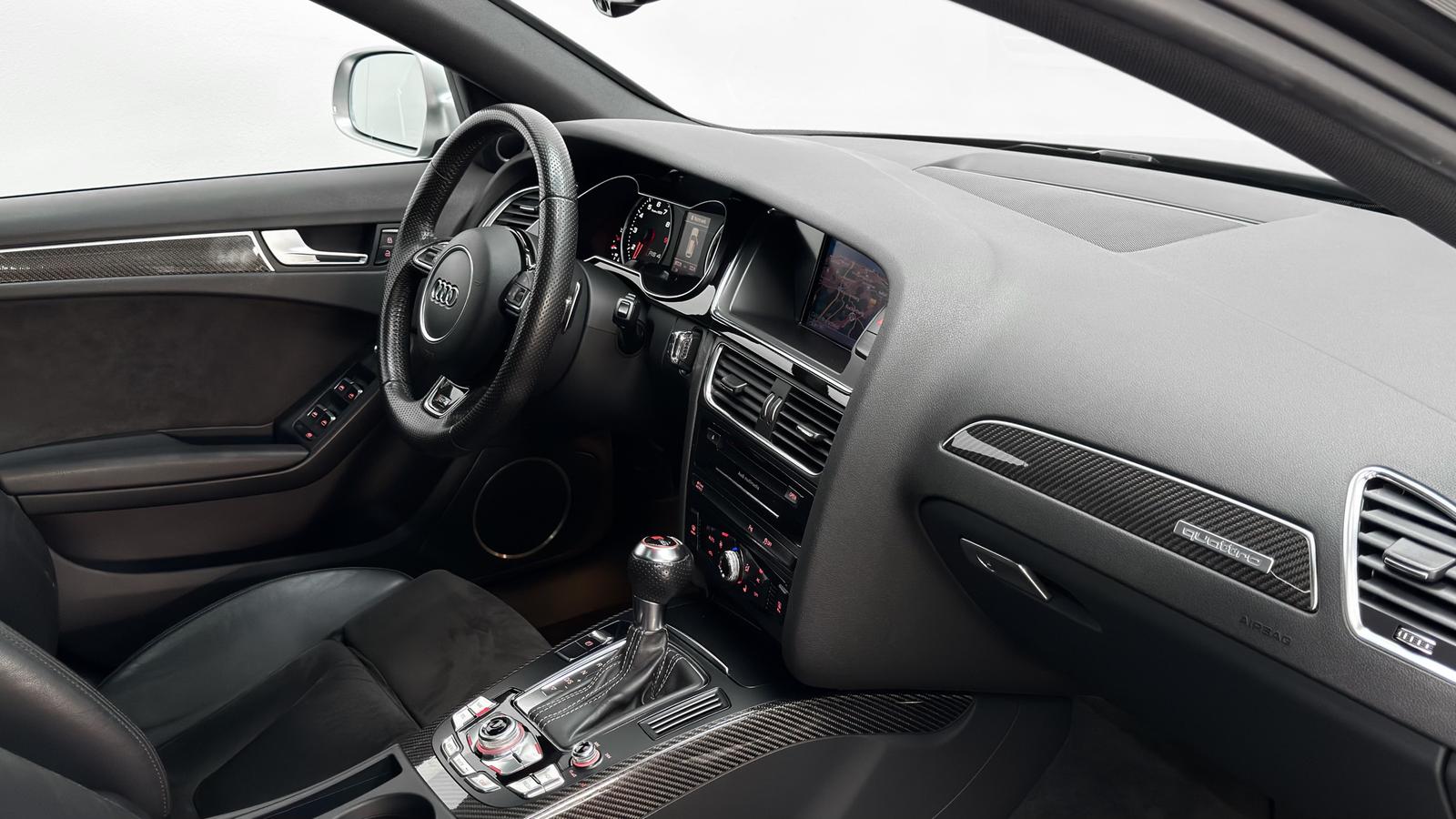 AUDI RS4 AVANT 4.2 V8 FSI 450ch QUATTRO - B&O - TOIT PANORAMIQUE - CAPRISTO - SUSPENSION KW - CUIR/ALCANTARA