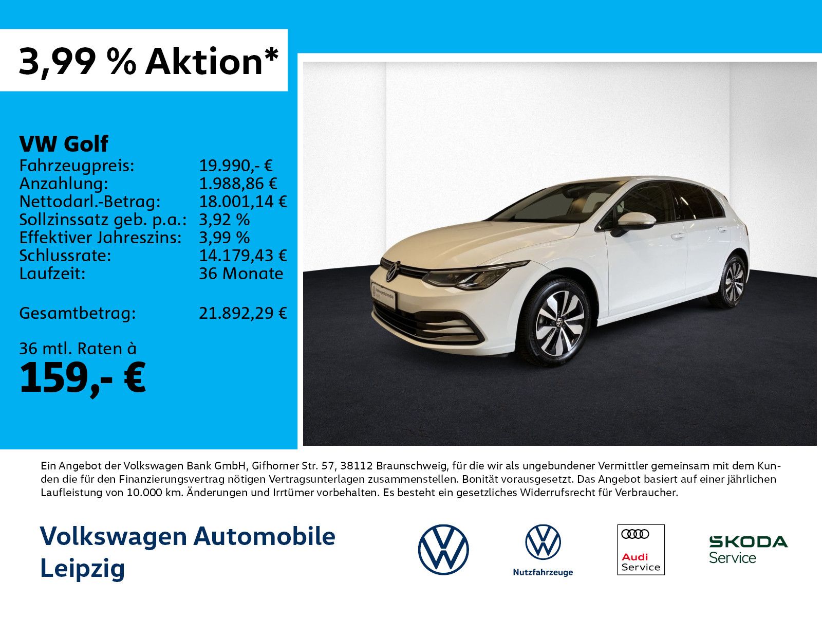 Volkswagen Volkswagen Golf VIII 1.0 eTSI Move *DSG*SHZ*PDC*