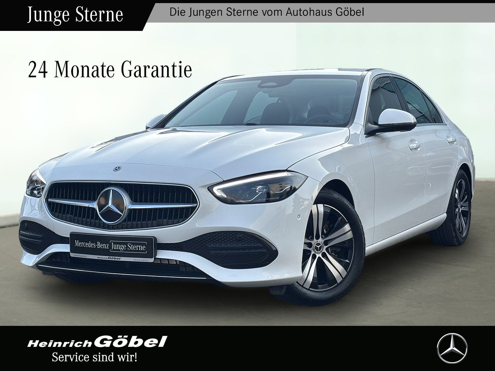 Fahrzeugabbildung Mercedes-Benz C 200 AVANTGARDE*TOTWINKEL*KAMERA*LED*SPURHALTE