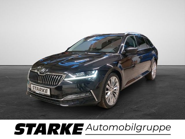 Skoda Superb Combi 2.0 TDI DSG L&K  Panodach AHK Stand