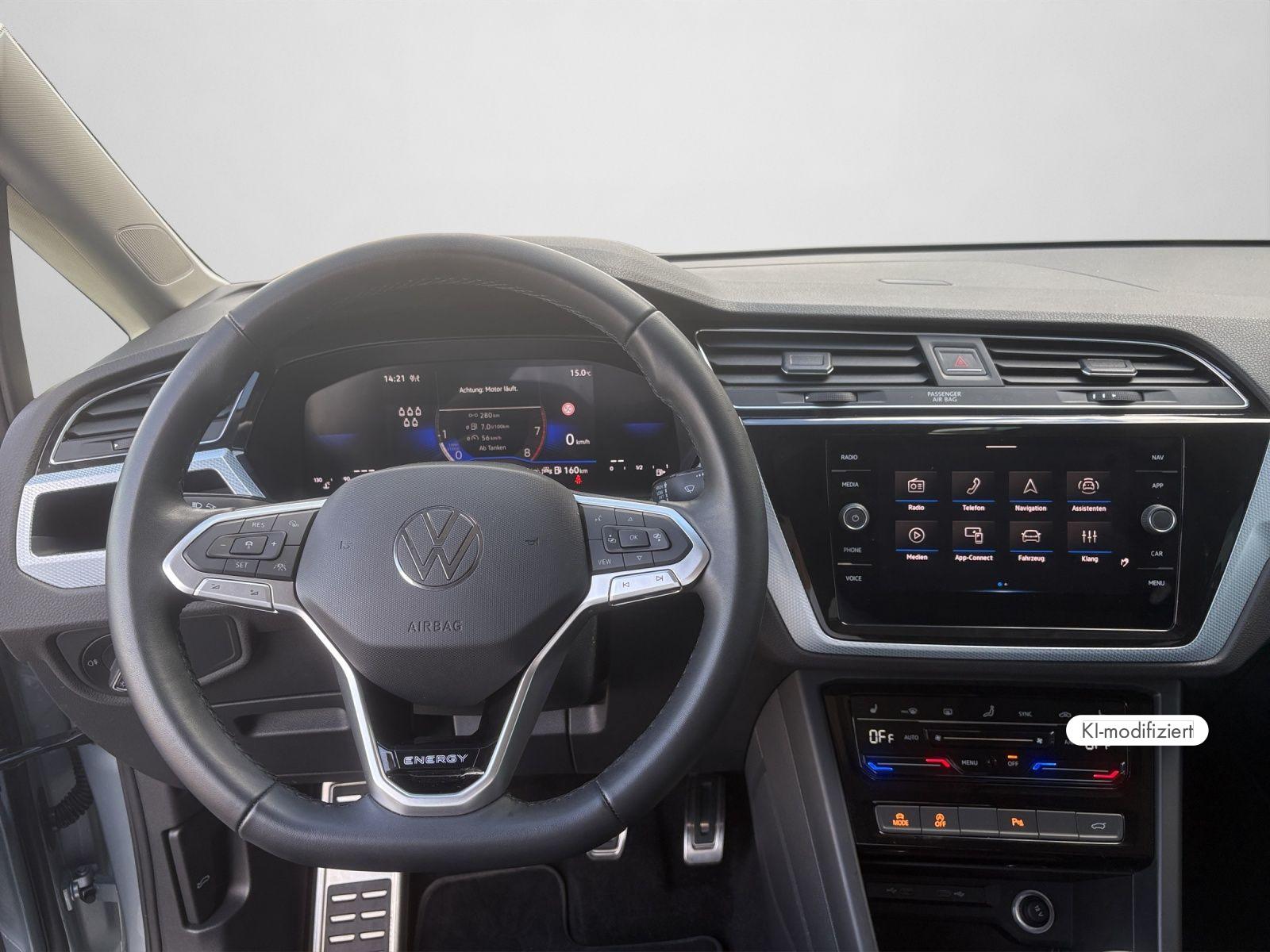 Volkswagen Touran ENERGY 1.5 TSI EINPARKHILFE NAVI RÜCKFAHR, миниатюра 4