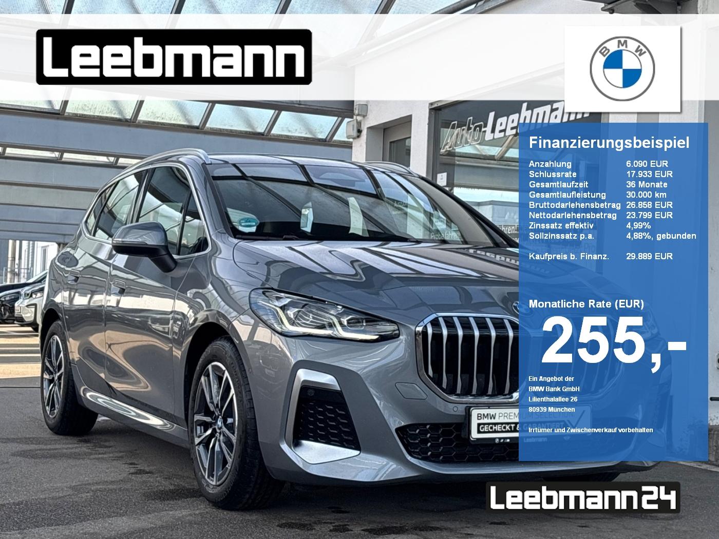BMW 218i Active Tourer M-Sport AHK GARANTIE-08/2029