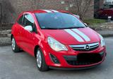 Opel Corsa D 1.4 Color Stripes rot/weiß - Opel Corsa: Stripes