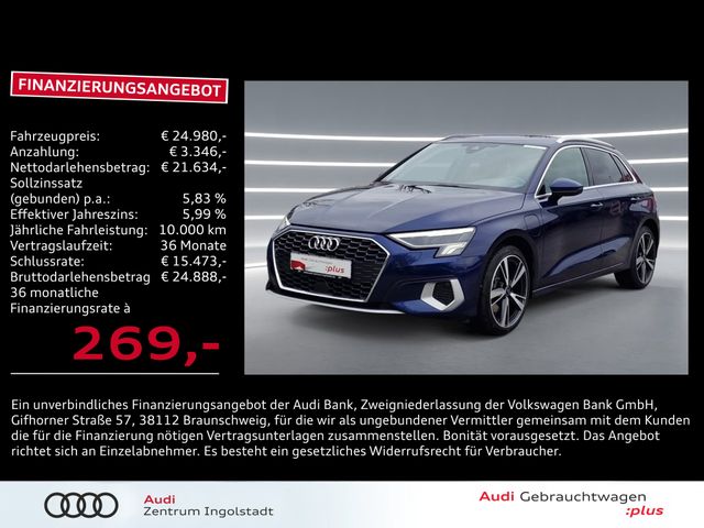 Audi A3 Sportback 40 TFSI e S line LED AHK Advanced