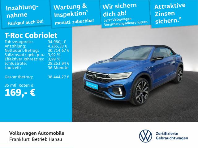 Volkswagen T-Roc Cabriolet R-Line 1.5 TSI DSG BLACKSTYLE AH