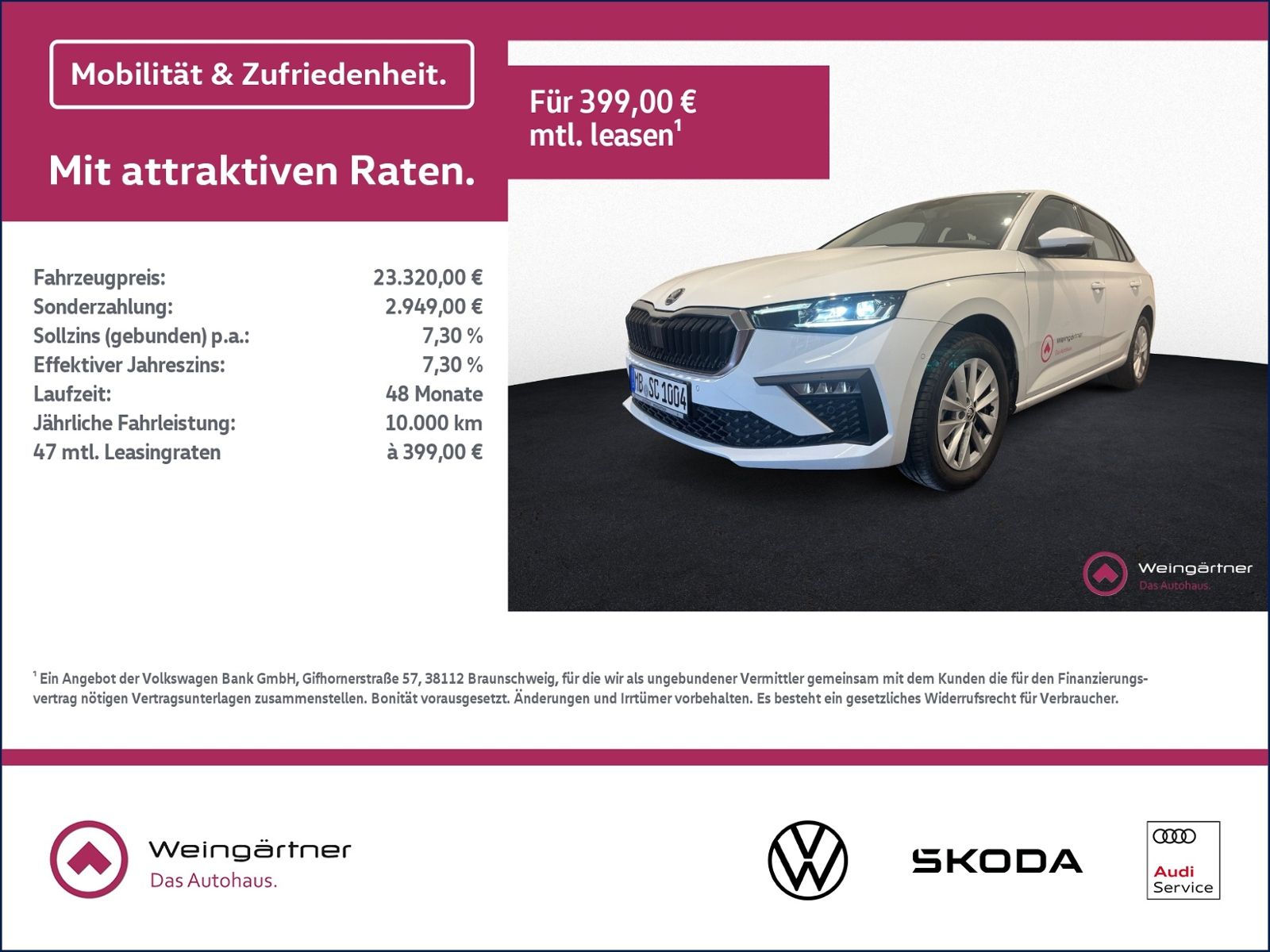 Scala Selection 1.0 TSI, Komfort plus, Rückkamer