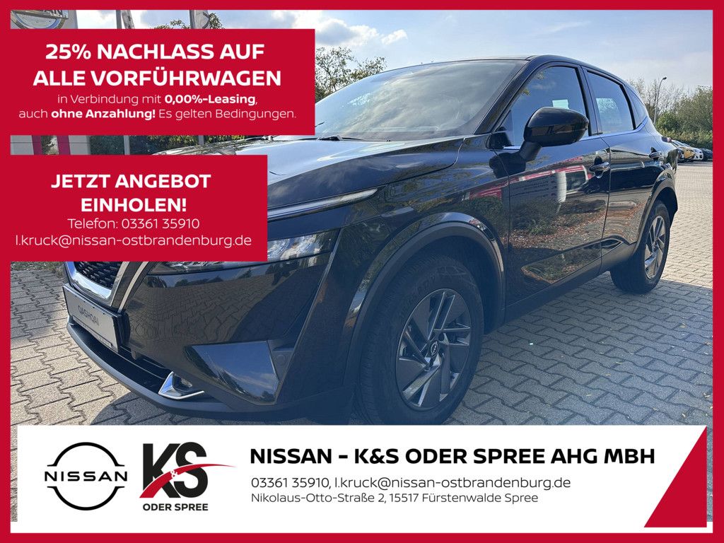 Nissan QASHQAI MY22 1.3 DIG-T MHEV 158 PS XTRONIC 4x2 A