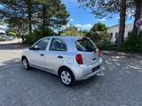 Nissan Micra Visia First - silberne Nissan Micra