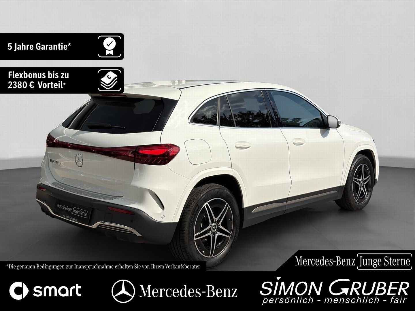 Fahrzeugabbildung Mercedes-Benz EQA 250 + AMG Line Totwinkel Kamera LED EasyPack