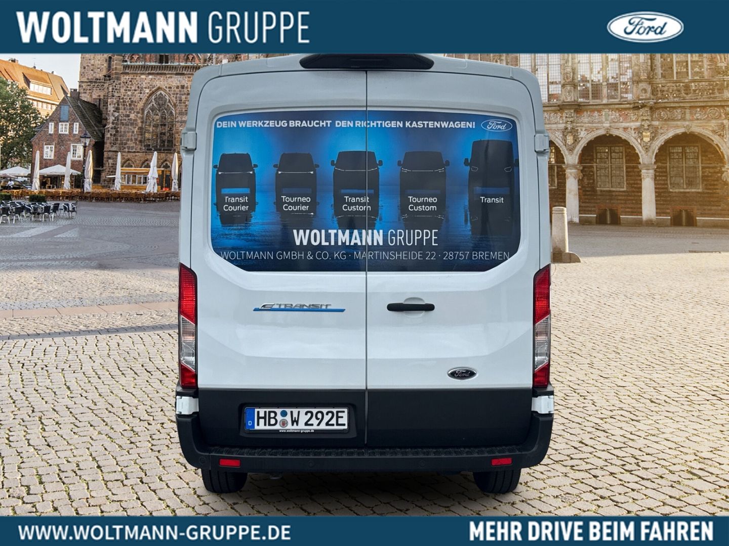 Fahrzeugabbildung Ford Transit Kasten E 350 L3 Trend Elektromotor