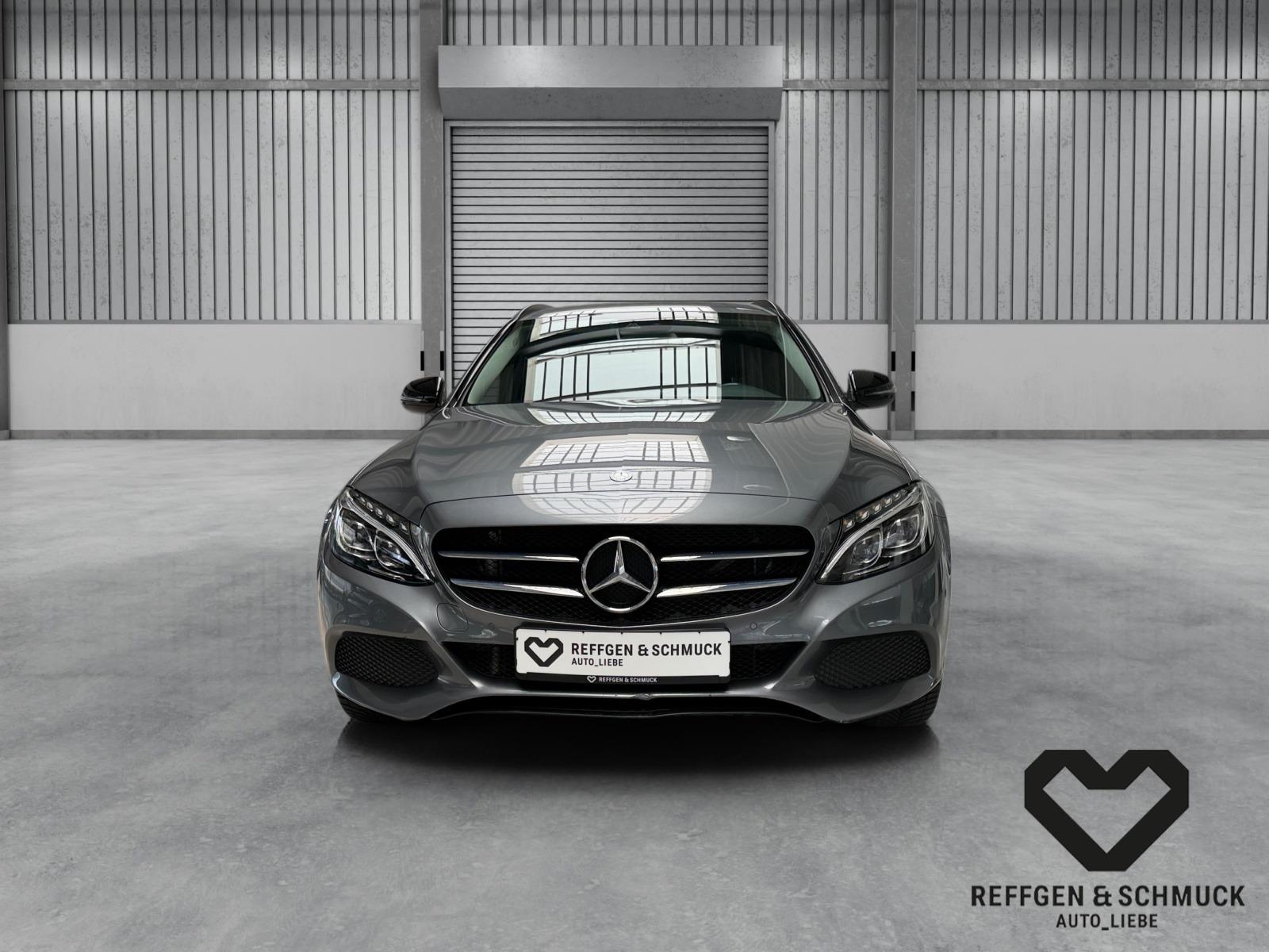 Mercedes-Benz C 200 T 4M AUTOMATIK+NAVI+TEILLEDER+LED+ALU+TÜV+