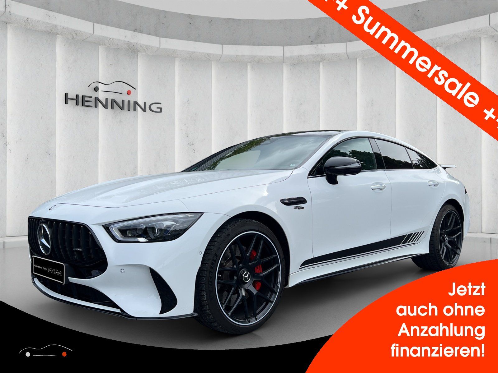 MERCEDES-BENZ GT 43 AMG 4M+ V8Styling Aerody Burm HUD Pano 21"