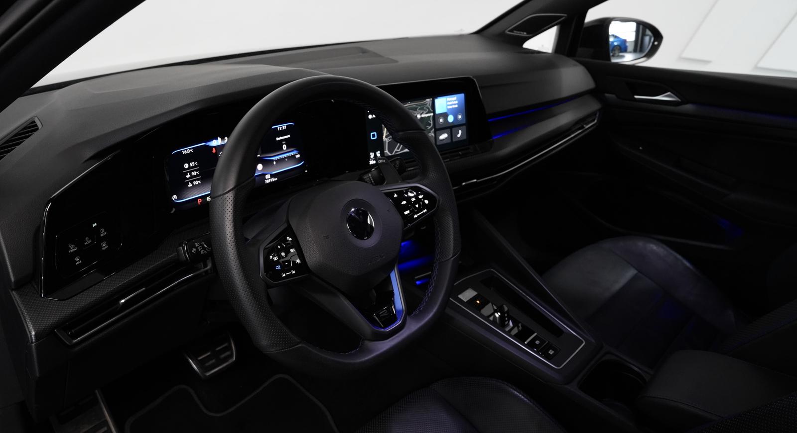 Volkswagen Golf VIII R 4M*PERFORMANCE*HK*R.KAM*LEDER*NAVI, миниатюра 18
