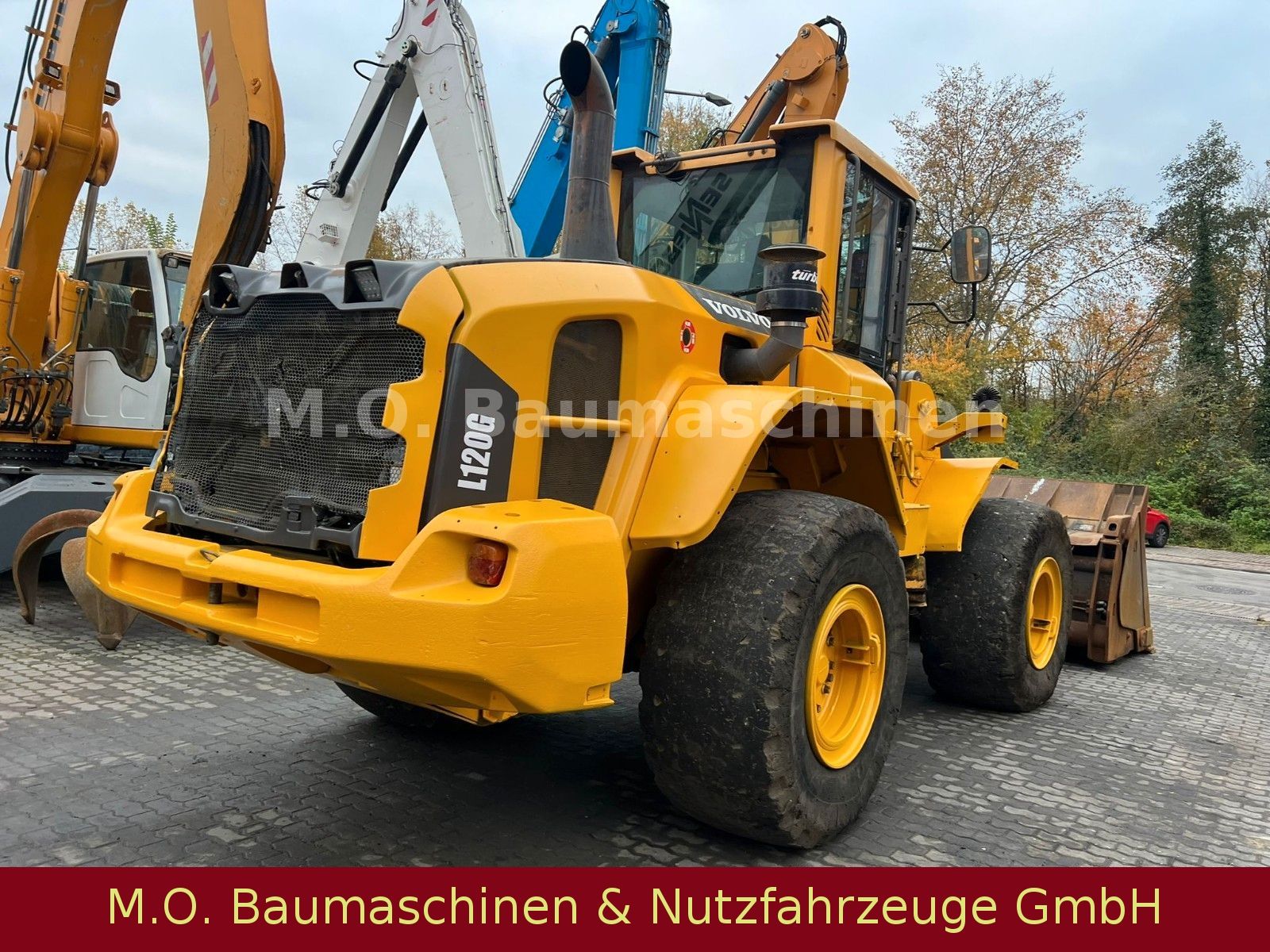 Fahrzeugabbildung Volvo L 120 G /BSS/Hochkippschaufel/Waage /AC / ZSA