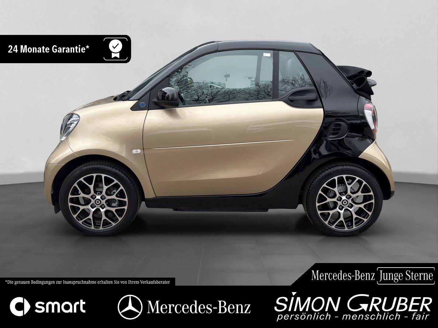 Fahrzeugabbildung Smart smart EQ Cabrio Prime Exclusive Leder LED 22KW