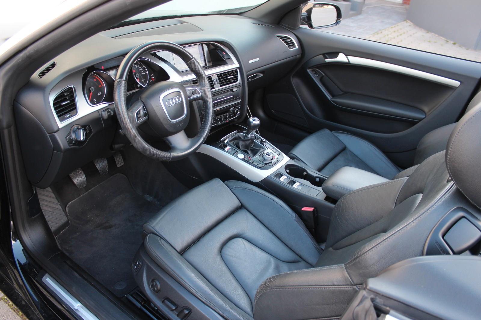 Audi A5 Cabriolet 2.7 TDI V6 190 ch – BVM – 111 000 km – Cuir – Navi – Sièges chauffants