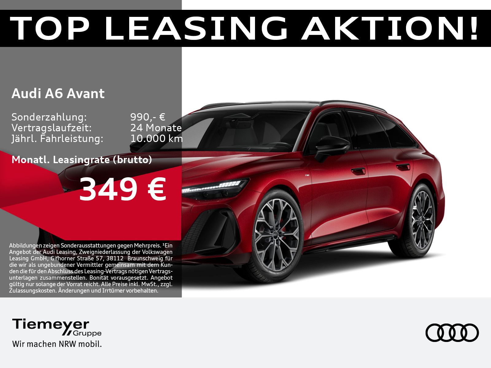 Audi A6 Avant TFSI 2x S LINE PANO LM20 HuD B&O