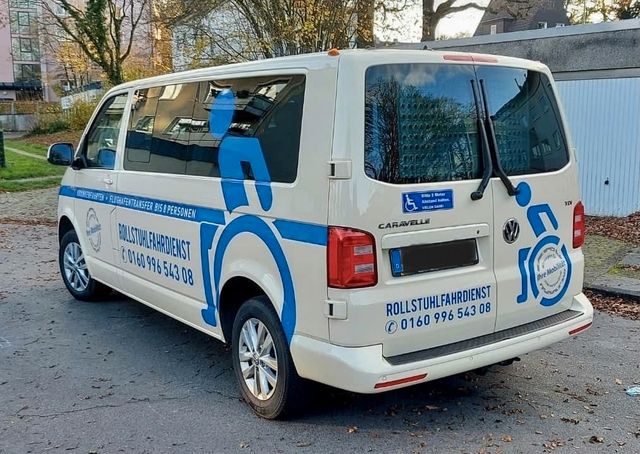 Volkswagen VW T6 Caravelle Rollstuhl DSG Taxi