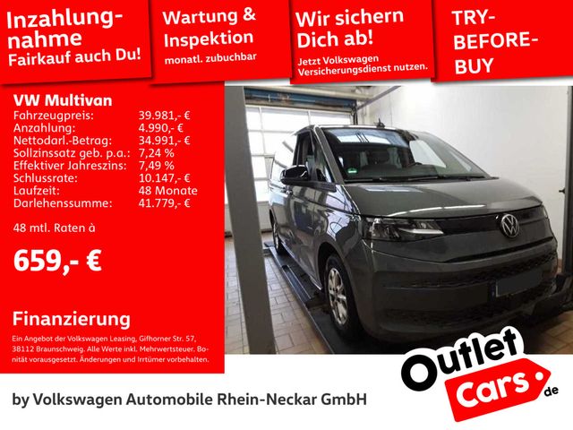 Volkswagen T7 Multivan 1.5 TSI DSG Kamera Side-Assist LED u