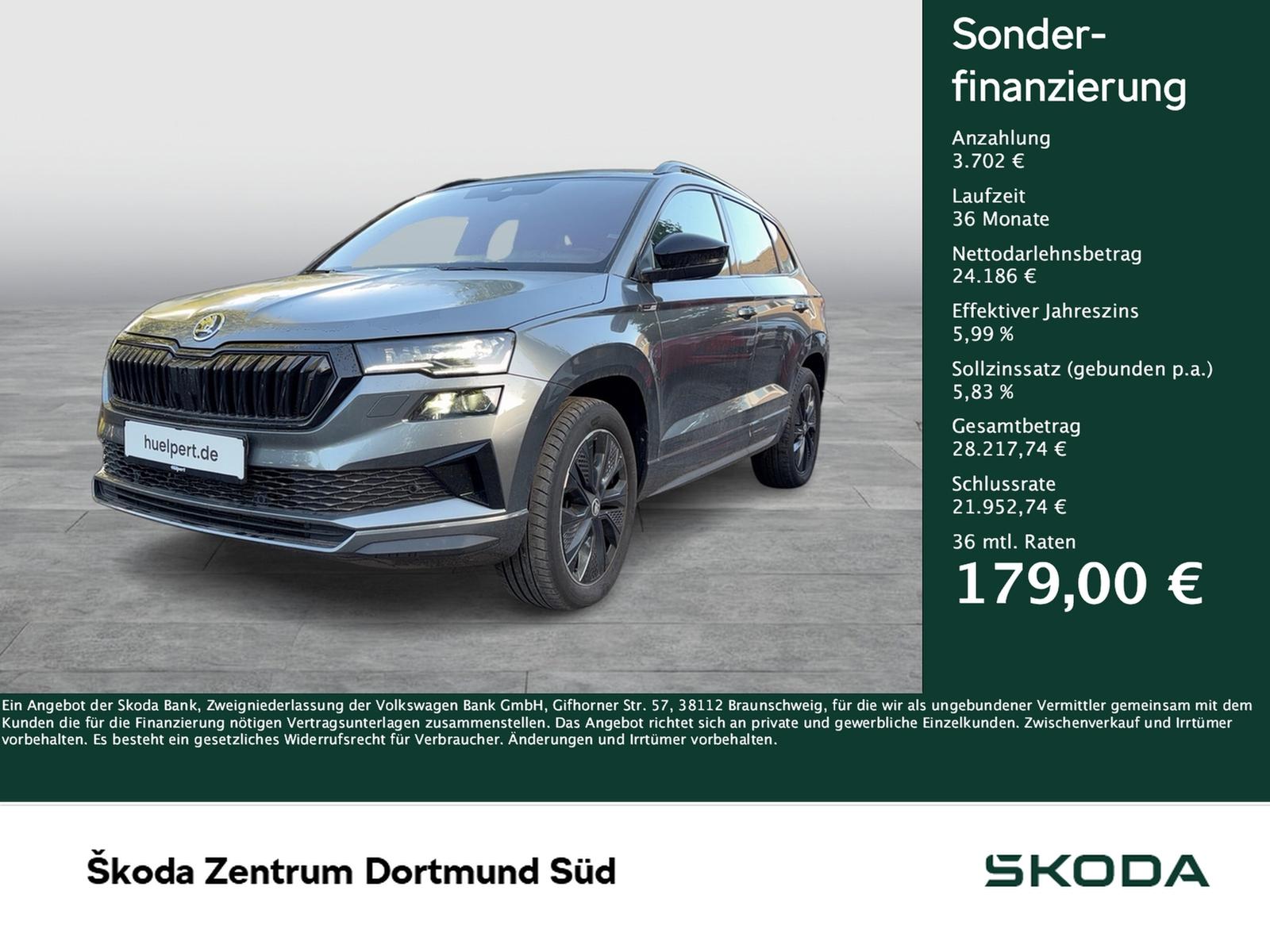 Skoda Karoq 2.0 SPORTLINE 4X4 LEDER CAM ACC MATRIX NAV