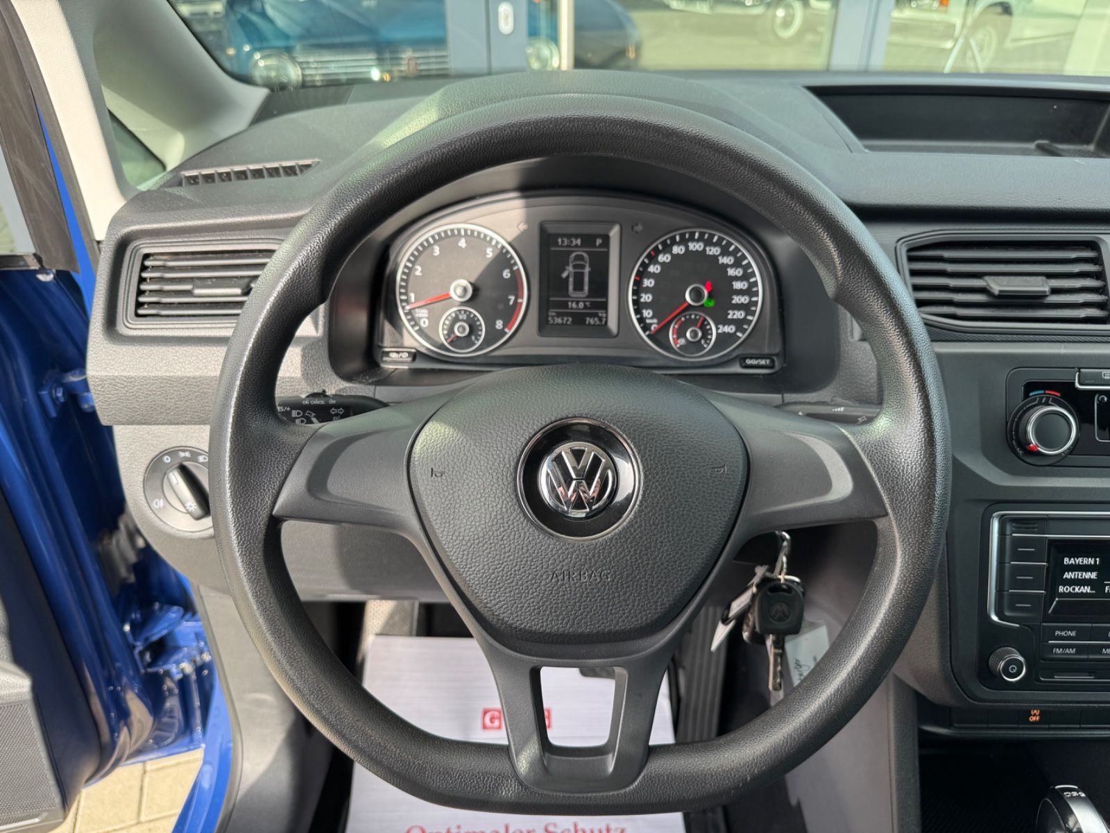 Volkswagen Caddy Maxi Kombi CNG Automatik 1. Hand 5-Sitzer foto 10