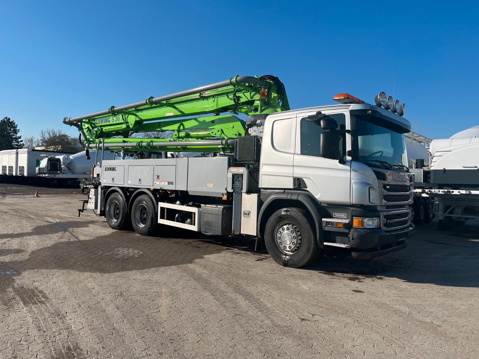 Scania P410 Schwing 36m , Euro 6