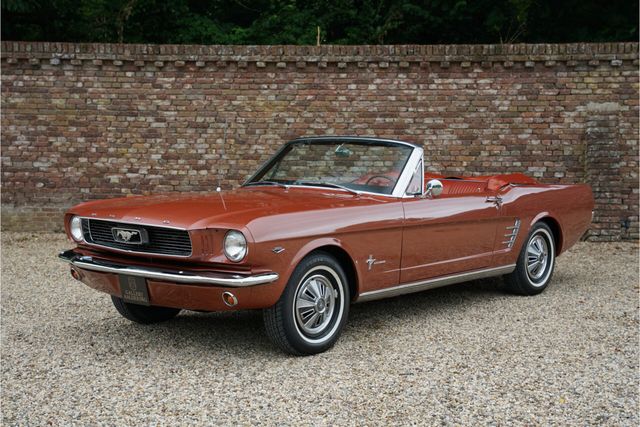 Ford Mustang 289 Convertible "Emberglo" Only one owne