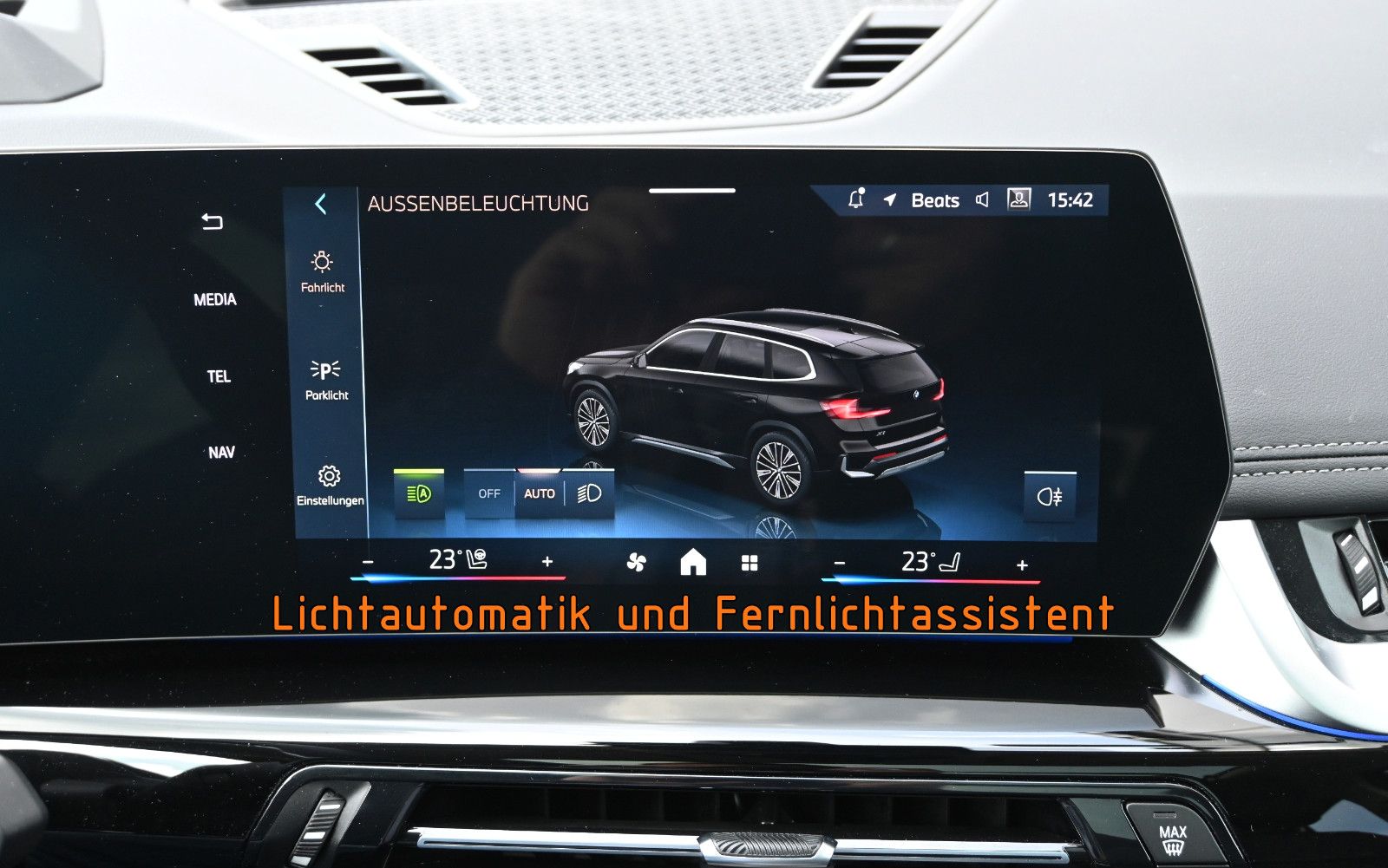 Fahrzeugabbildung BMW X1 xDr.23d xLine °ACC°AHK°HUD°H/K°MEMO°PANO°360°