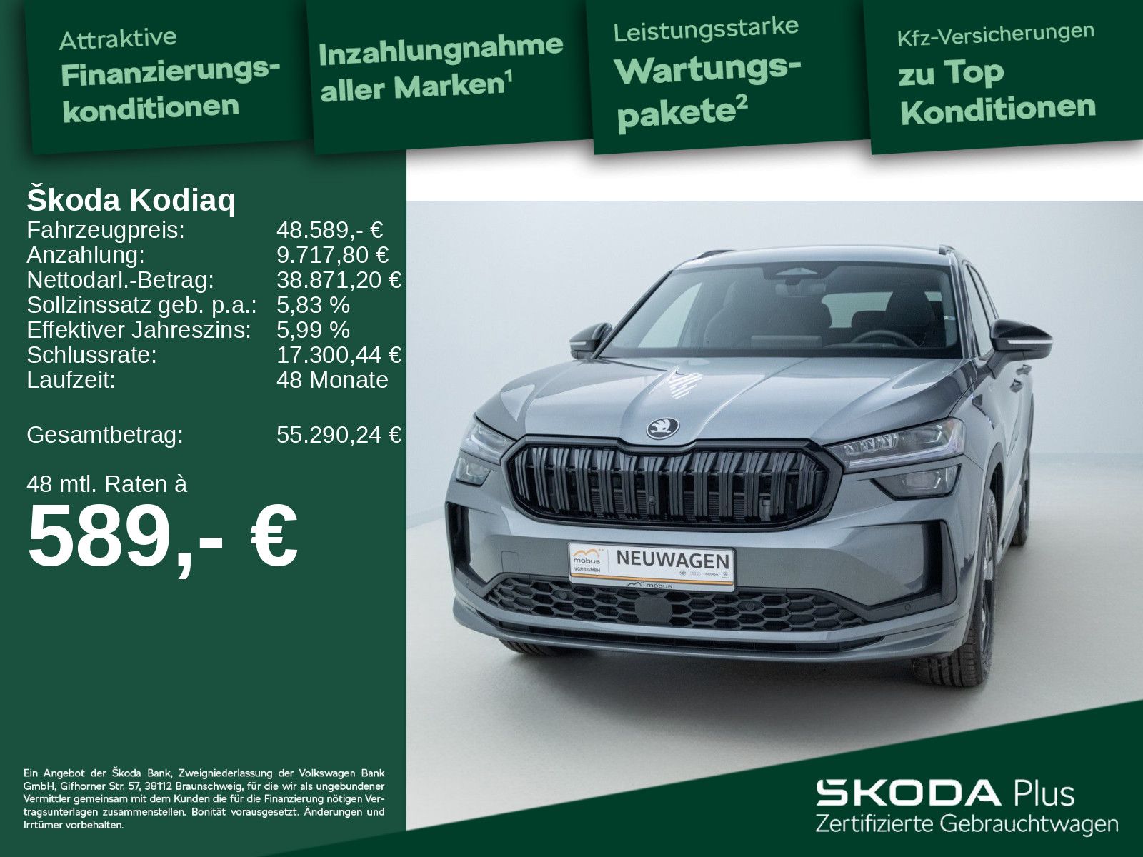 Skoda Kodiaq 2.0 TDI Sportline DSG*AHK*STHZG*HUD*ACC*N imagem 2