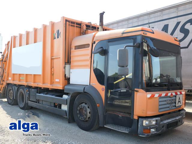 MAN 26.350 TGA 6x2, Haller, 24m³, Klima, 4 Sitze
