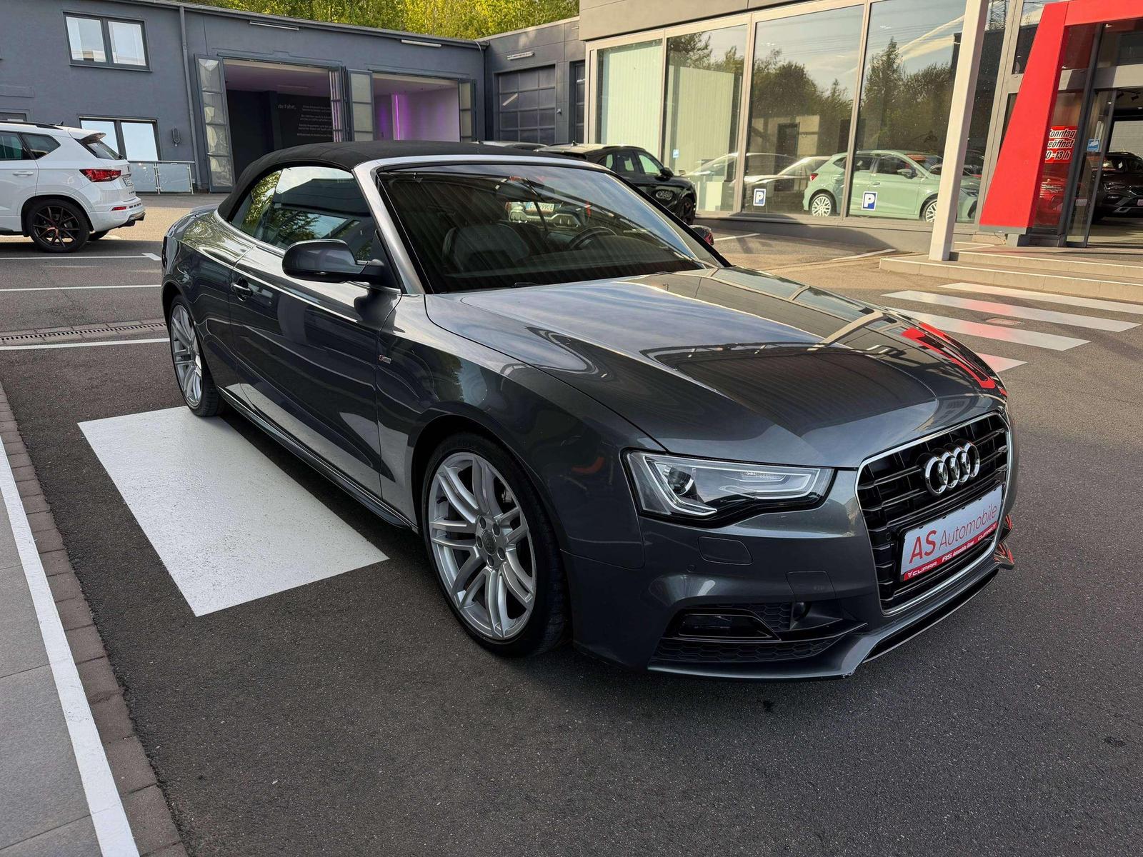 AUDI A5 CABRIOLET 2.0 TDI 190ch S-LINE BVA Sièges cuir chauffants Caméra de recul ACC
