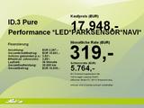 Volkswagen ID.3 Pure Performance *LED*PARKSENSOR*NAVI* - Volkswagen ID.3: Pure