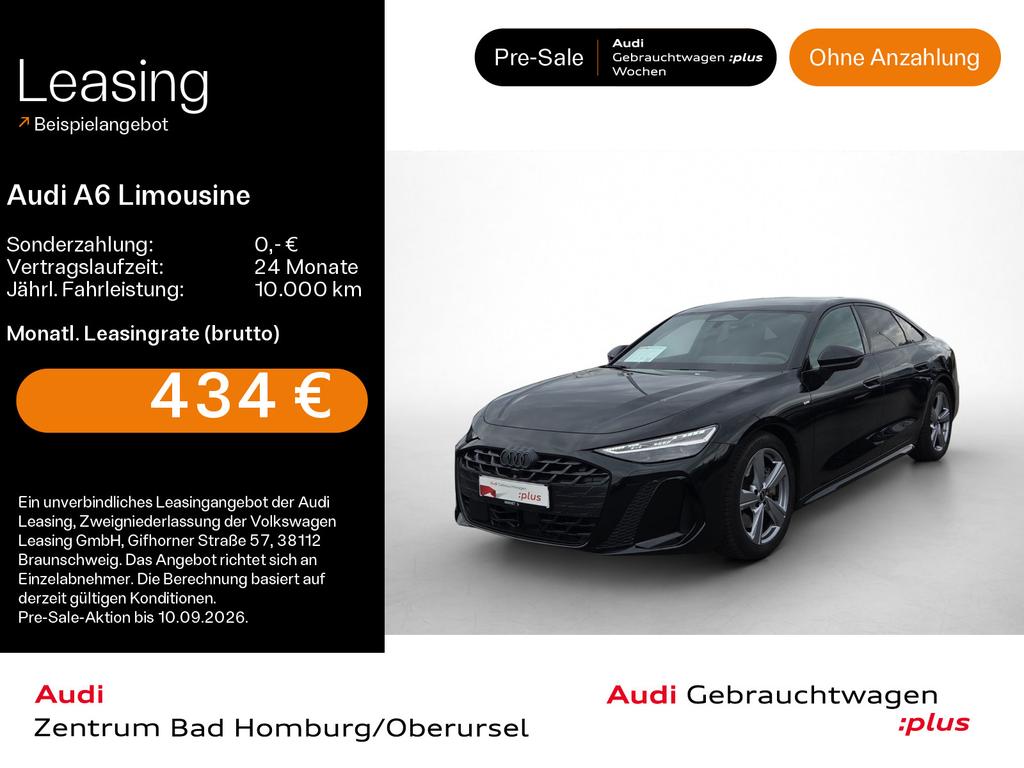 Audi A6 Limousine 55 TFSI qu 2x S line S troBOHUD 2026