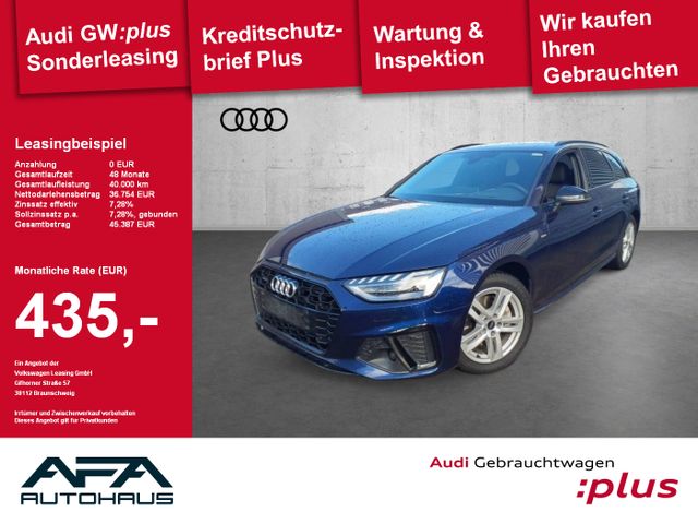 AUDI A4 Avant 40 TDI qu. S tronic S-Line*Leder*Matrix