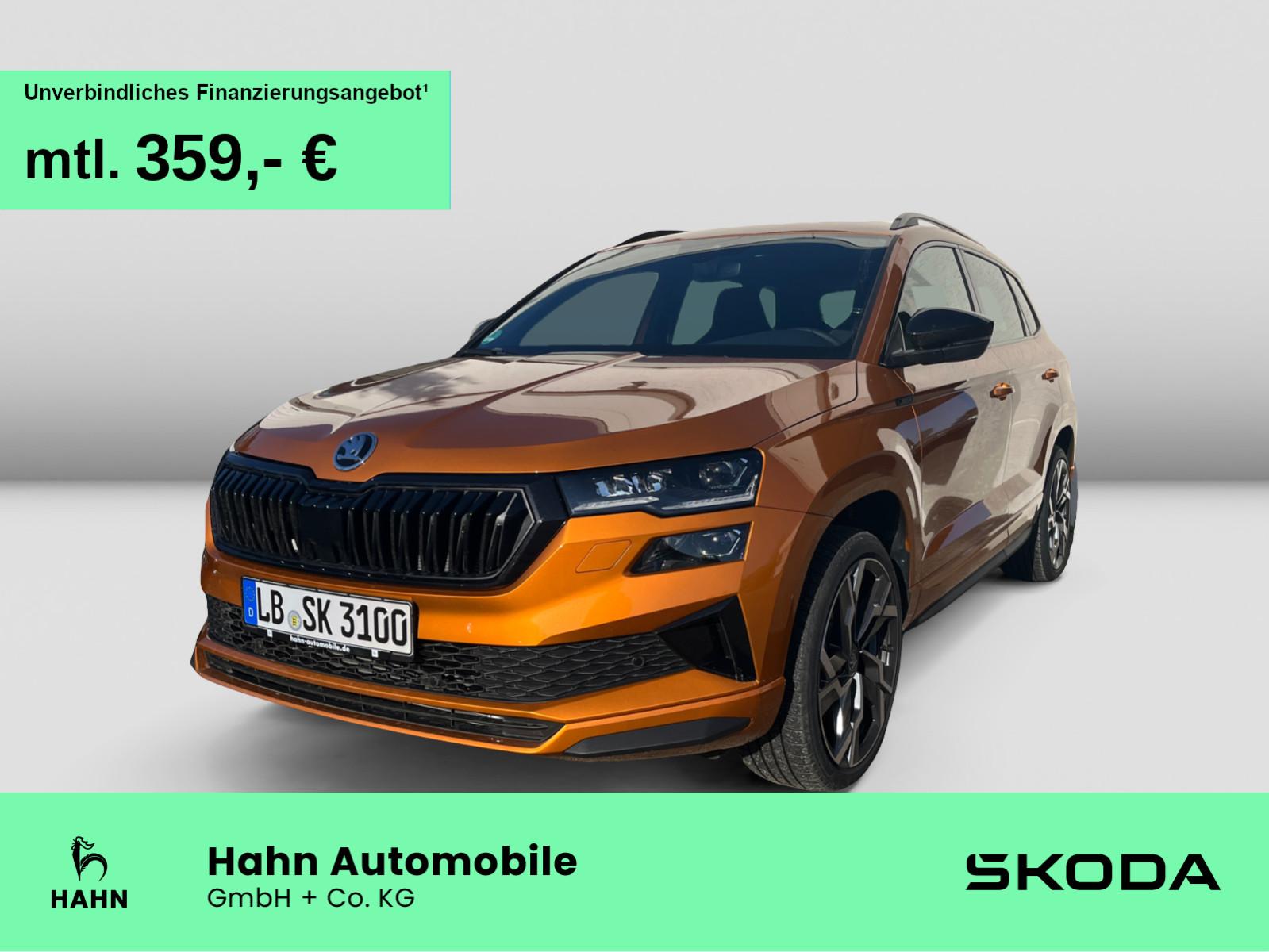 Skoda Karoq Sportline 1,5 TSI DSG PanoSD CANTON AHK