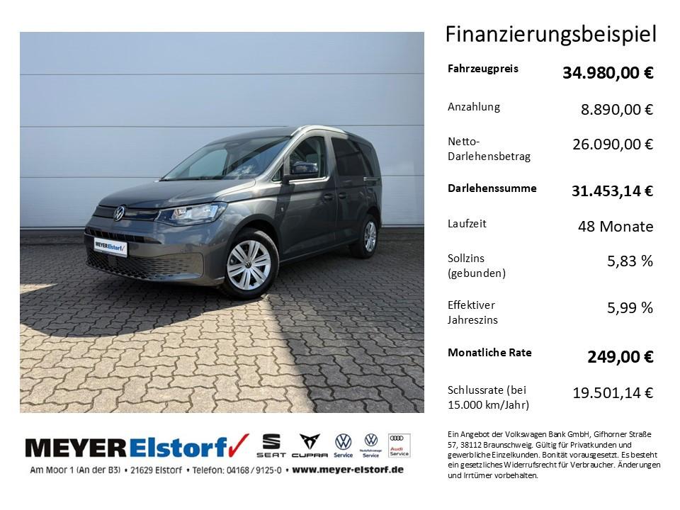 Volkswagen Caddy 1.5 TSI DSG AHK Klima App-Connect