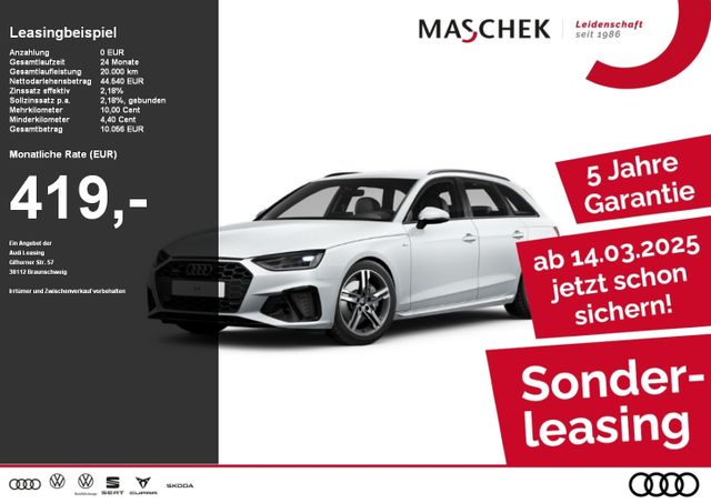 Audi A4 Avant S line 40 TDI quat Kamera Leder BlackEd