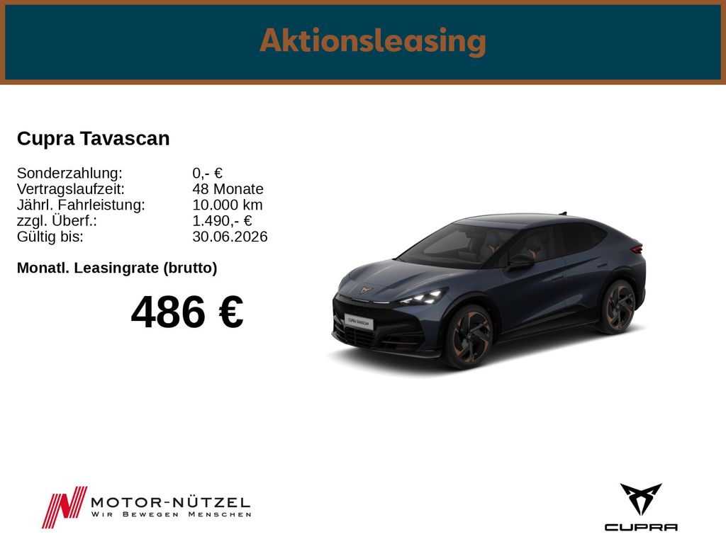 Cupra Tavascan Elektromotor VZ Automatik