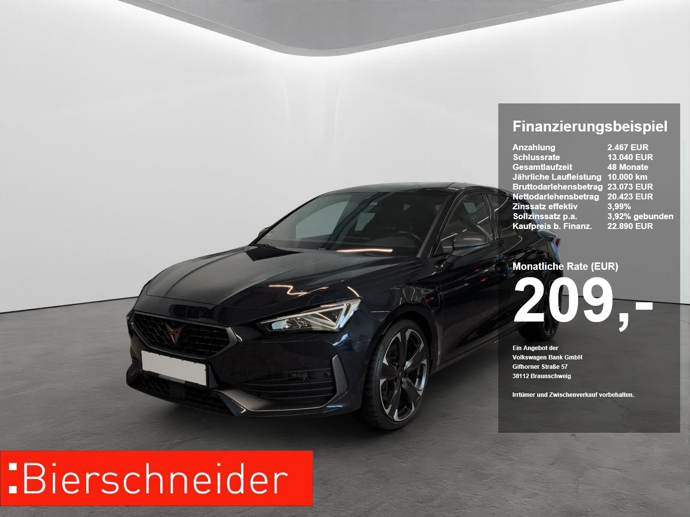 Cupra Leon 1.4 e-Hybrid DSG VZ LED+NAVI+19+EL.SITZ+KAM
