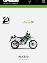 Kawasaki KLX  250 wie NEU