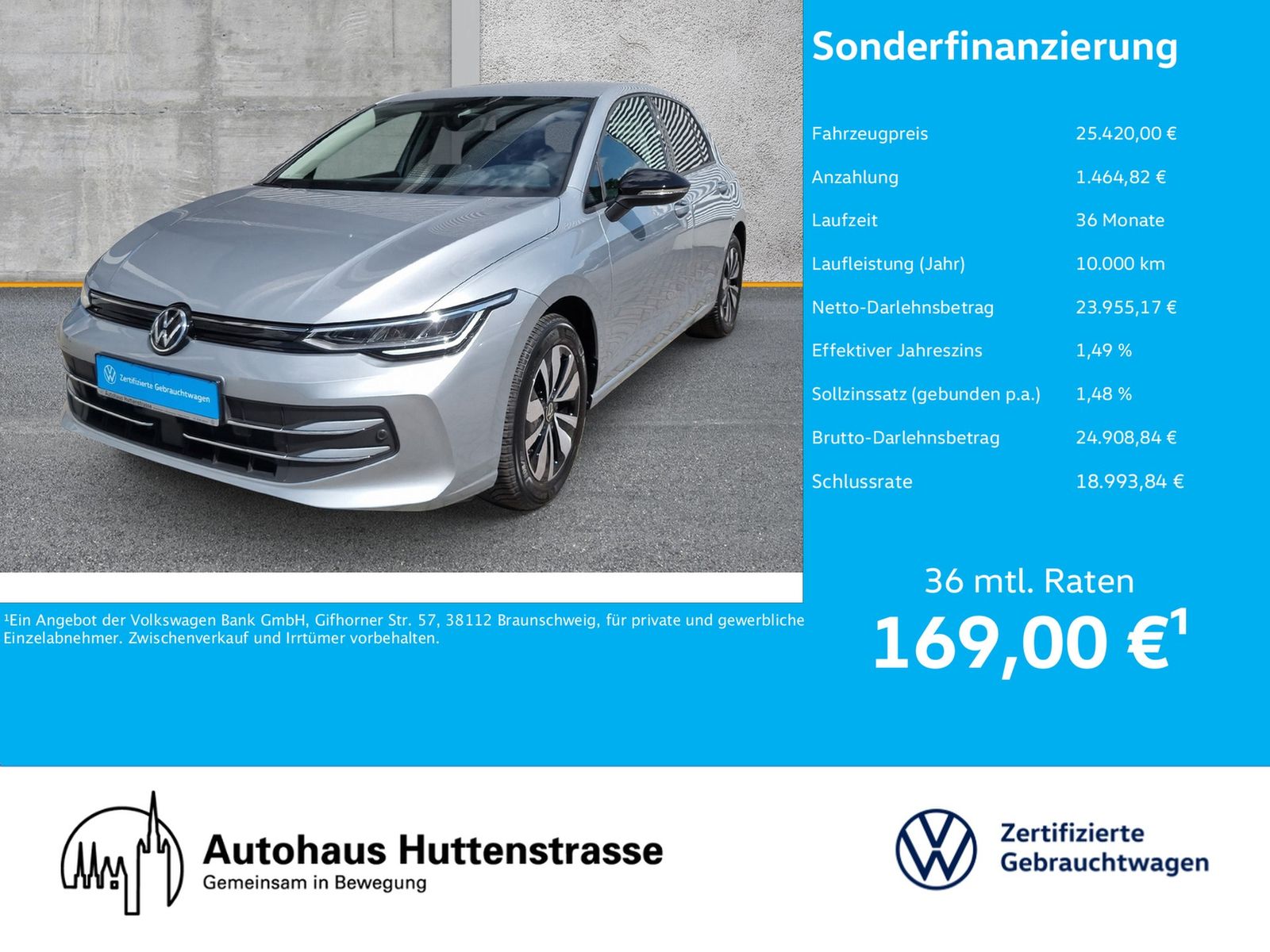 Volkswagen Golf VIII 1.5 TSI Goal LED KAMERA AHK
