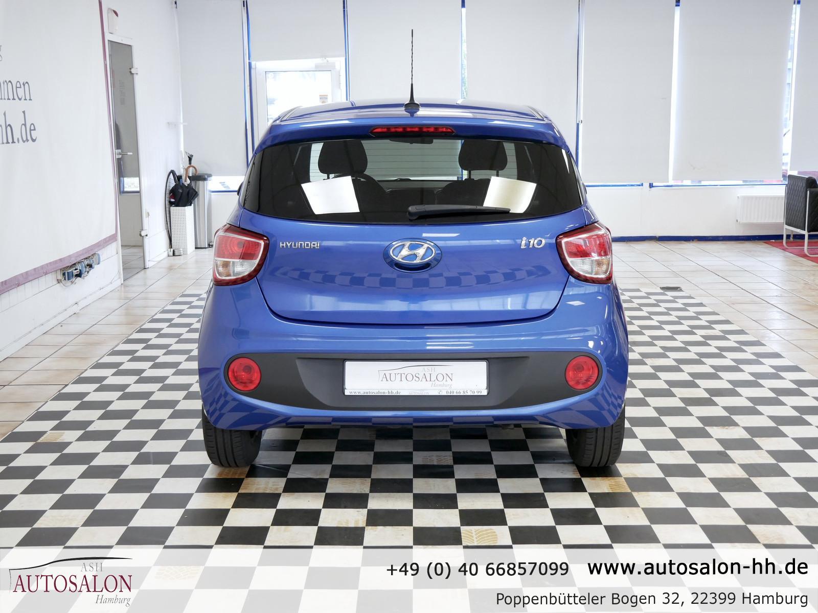 Hyundai i10 Passion*1Vorb*Servicege*Sitz&Lenkradhzg.*Blu